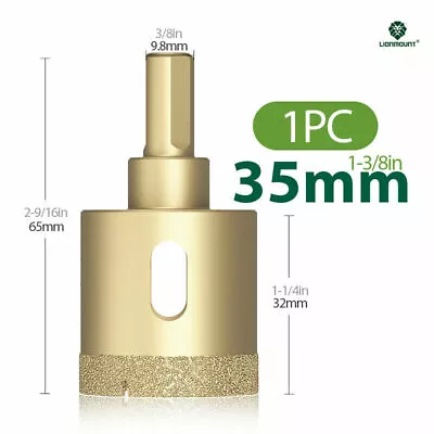 6mm-100mm Diamond Hole Saw Drill Bit Cutter For Tile Glass Ceramic Marble • $12.14
