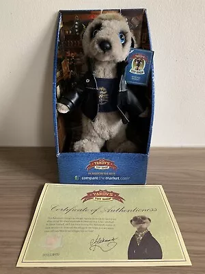 Vassily Meerkat (official Soft Toy) - New In Box With Tag & Certificate • £15