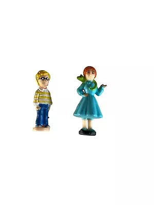 Polly Pocket Magic School Bus Miss Frizzle & Boy Figure • $14.99