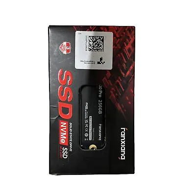 Fanxiang SSD 256GB M.2 2280 SATA III Interne Festplatte 550MB/S SSD PC/Laptop DE • £24.84