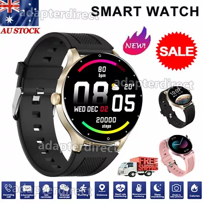 $46.99 • Buy New Smart Watch Women Men Heart Rate For IPhone Android Bluetooth Waterproof