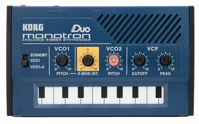 Korg Palm-Sized Analog Synthesizer Monotron Duo • $56.59