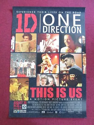 One Direction: This Is Us Us One Sheet Rolled Poster H Styles Zayn Malik 2013 • £13.99