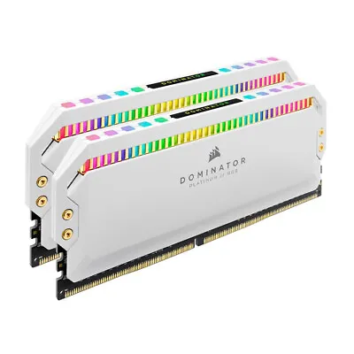 Corsair Dominator Platinum RGB 16GB (2x8GB) DDR4 3200MHz C16 1.35V UDIMM XMP 2.0 • $164.45