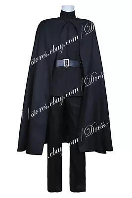 $161.48 • Buy V For Vendetta Cosplay Costume Hugo Weaving V Cosplay Black Outfit