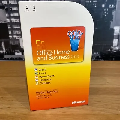 Microsoft Office 2010 Word Excel PowerPoint Outlook Windows 10 11 Lifetime • £54.99