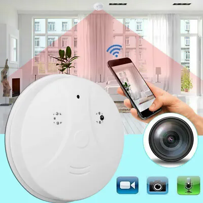 £29.99 • Buy Mini Hidden Spy Camera WiFi Home Security Cam HD 1080P Smoke Motion Nanny Camera