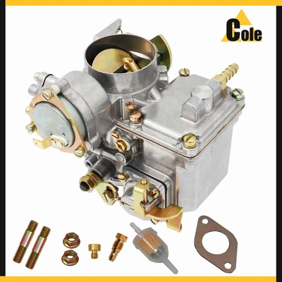$68 • Buy 34 PICt -3 1 Barrel Carburetor For VW Bug Beetle 1600 Cc Type 1 Engine Dual Port
