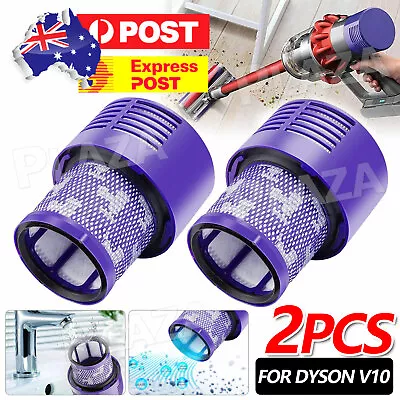 For DYSON V10 Filter Cyclone Animal Absolute Total Clean Washable 2 Pack • $12.45