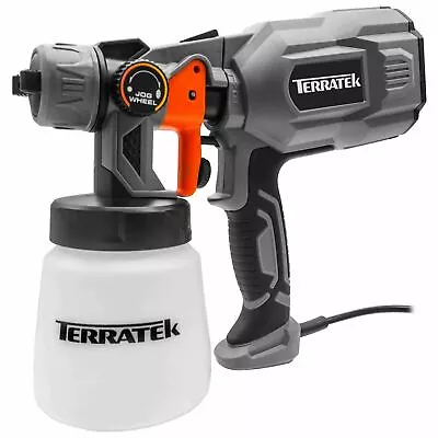 £37.99 • Buy Airless Paint Sprayer Gun Hvlp 550w Terratek Fence Wall Furniture Spray Tan