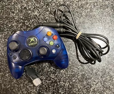 Genuine Xbox Original Controller Blue Special Edition • $50