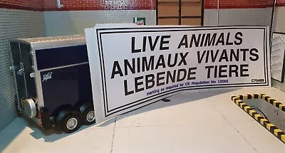 Ifor Williams Live Animals Decal CE Info Livestock Trailer OEM C70489 • £8.50