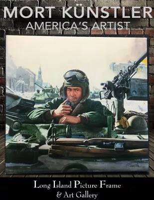 Mort Kunstler Tank Commander Signed & Numbered L/ED Giclee On Canvas • $745