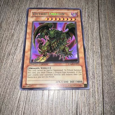 JUMP-EN011 Victory Dragon Secret Rare Limited Edition NM Yugioh Card Limited Ed • $33