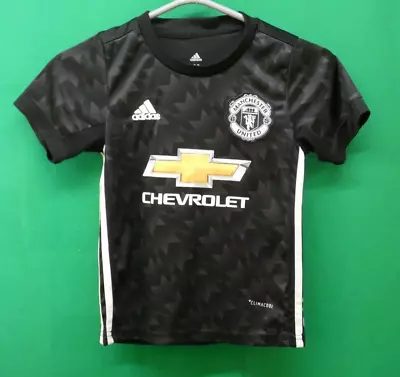 MANCHESTER UNITED Adidas Football Shirt Ibrahimovic Childrens Kids Size 20 USED • £11.99