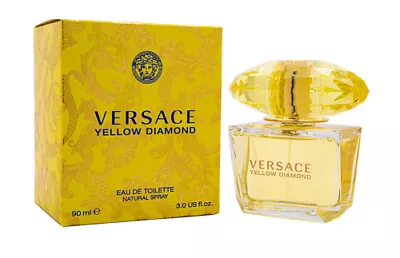 Yellow Diamond By Versace 3.0 Oz EDT Perfume For Women New In Box • $51.21