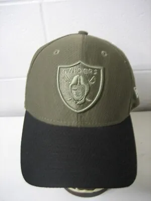 Raiders New Era Hat 39thirty Size Medium/Large • $17.07