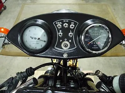 New Bevel Twin 900 SS Ducati Tachometer VEGLIA Replacement Replica White Face • $119