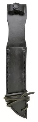 Vietnam Era Black Leather Sheath For US Navy Mark 2 MK 2 Or Ka-Bar Knife • $19.99