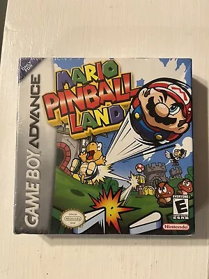 NEW SEALED Mario Pinball Land (Gameboy Advance GBA) USA VERSION WOW • $222.22