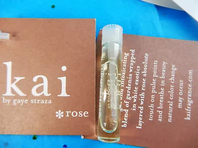 Kai By Gaye Straza ROSE Perfume Oil EDP Sample 1ml • $7.99