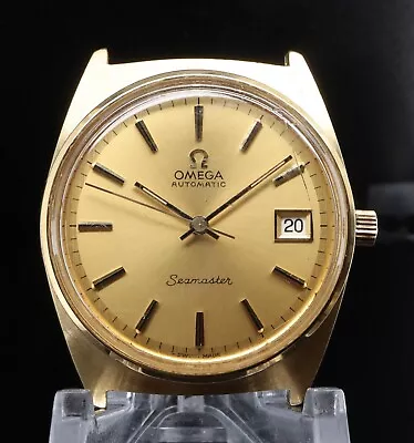 Vintage 1975 Omega Automatic G/P Men’s Cal 1012 23J Wrist Watch 166.0204 $1N/R • $300