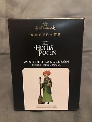 Hallmark Halloween 2021 Disney Hocus Pocus Winifred Sanderson Ornament MIB • $17.50