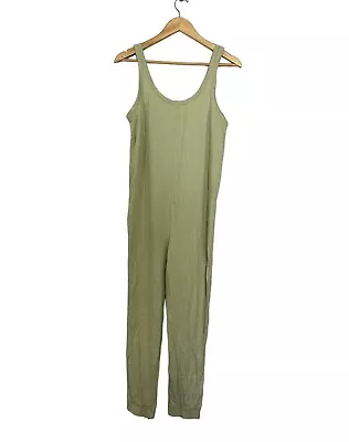 Zara Join Life Jumpsuit Light Green Comfy Casual Size Small • $21