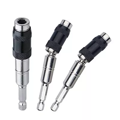 3 Packs Magnetic Swiveling Bit Tip Holder 1/4'' Magnetic Rotary Drill Holder... • $10.63