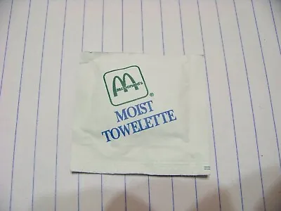 Vintage McDonald's Moist Towelette 1986 Unopened • $9.84