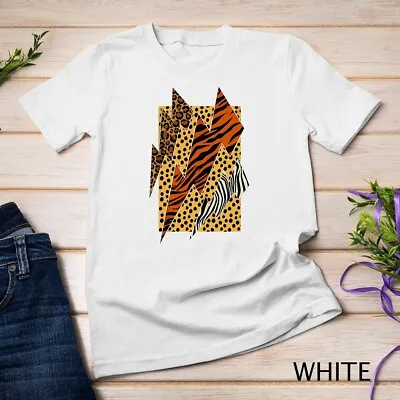 Leopard Tiger Cheetah Zebra Lightning Shirt Animal Print Unisex T-shirt • $16.99