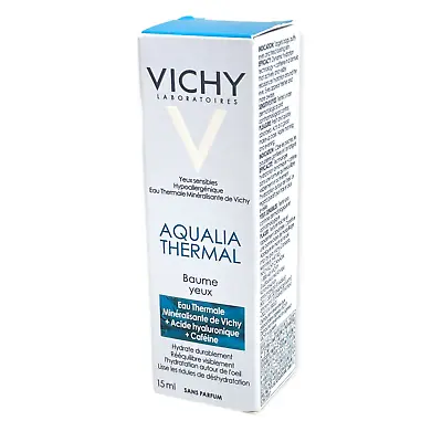 VICHY Aqualia Thermal Eye Balm Fragrance-Free 15ml *EXP 02/2024* New In Box • $13.25