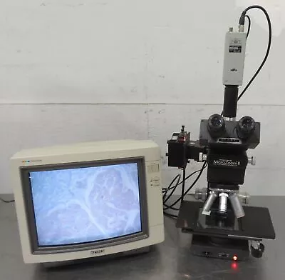 C192914 B&L MicroZoom II Trinocular Video Microscope 2.25X 8X 25X 50X Objectives • $800