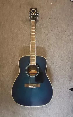 YAMAHA FG-422 OBB Musical Instrument Acoustic Guitar FG Made In 1979 Blue • £180