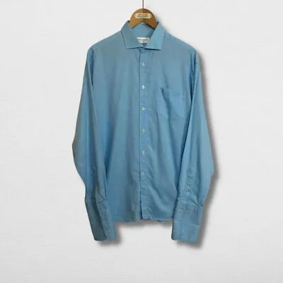 YSL Suit Shirt Mens XL Vintage Y2K Authentic Collared Button Up Designer • £19.14