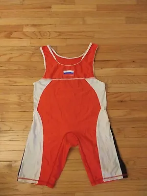 Russian National Wrestling Team Vintage Authentic Singlet Size 54 • $64.99