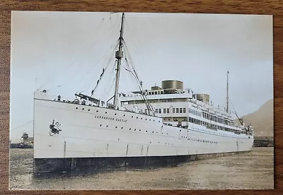 Union-Castle Mail Shipping Co. Carnarvon Castle Postcard • £4.99