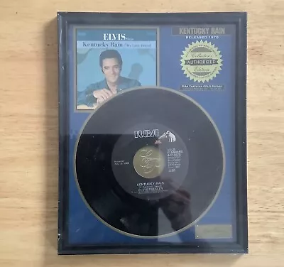 Elvis Presley Kentucky Rain 45Lp Framed 1970 • $12.99
