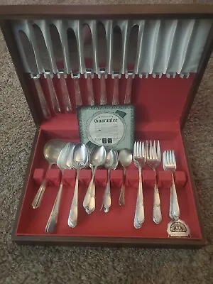 W.M Rogers Co Original Silver Plated Silverware 51 Pieces W/original Box. • $16