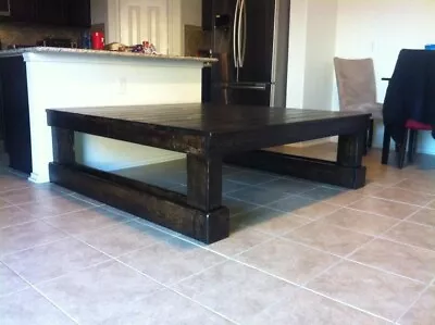 Giant Coffee Table (no Reserve) Huge Extra Large 5ftx5ft Custom Big Sturdy Wow • $199