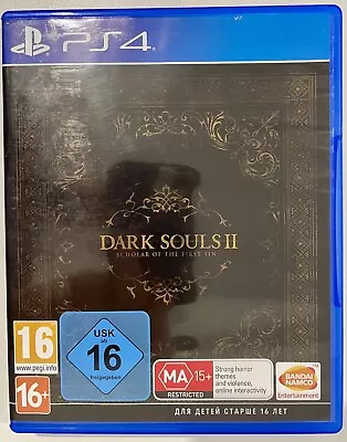 Dark Souls II (2) - Scholar Of The First Sin (PS4) • $22