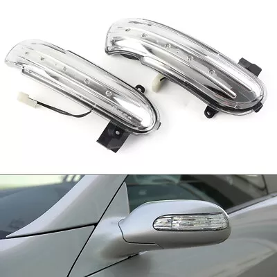 LED Rearview Mirror Turn Signal Light For Mercedes Benz SLK-Class R171 W171 Pair • $37.90