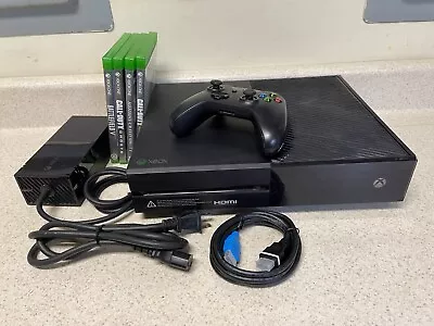 Microsoft Xbox One  500 GB Black Console 1540 W/ Controller & 4 Games • $41