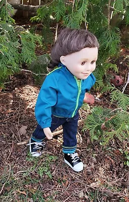 Maplelea Pack It Jacket Doll Outfit With Bonus Doll High Top Trainers. Doll Not • $10.94