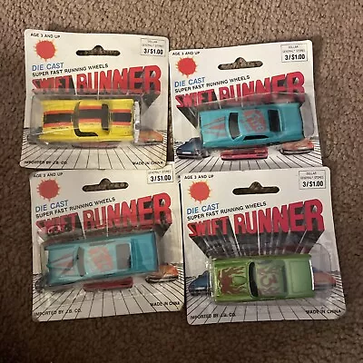 Lot Of 4 Faie Swift Runner 1:64 Diecast Cars - New In Packages - • $16