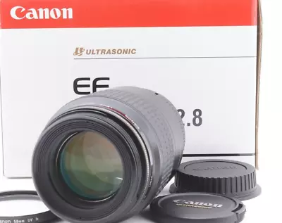 Near MINT In Box Canon EF 100mm F/2.8 Macro USM Prime Lens W/caps From Japan • $539.57