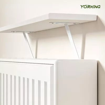 White Radiator Shelf 60CM 24x6 Inch Floating Radiator Shelf Over Radiator • £13.99