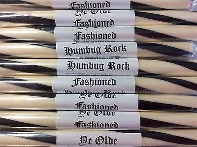 Large Gift Box Of 50 Sticks Of Traditional Blackpool Rock - Mint Humbug Flavour  • £25