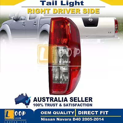 Right RHS Tail Light For Nissan Navara D40 2005-2015 • $40.50