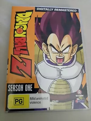 Dragon Ball Z - Season One (DVD 2007 AUS VG+) Anime Classic / 6 Discs • $21.99